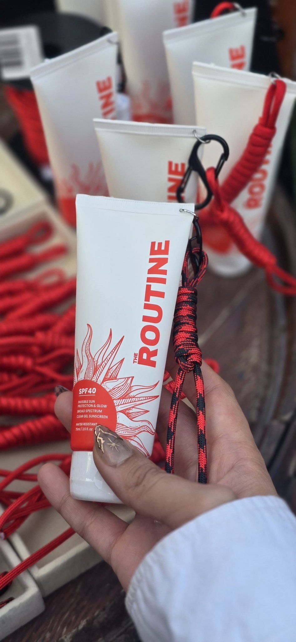 Sail rope customisation - THE ROUTINE
