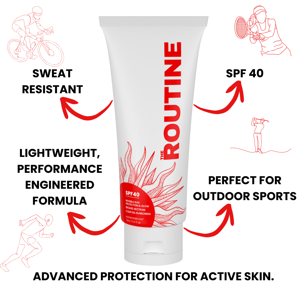 SPF 40 Invisible Sun Protection Gel - THE ROUTINE