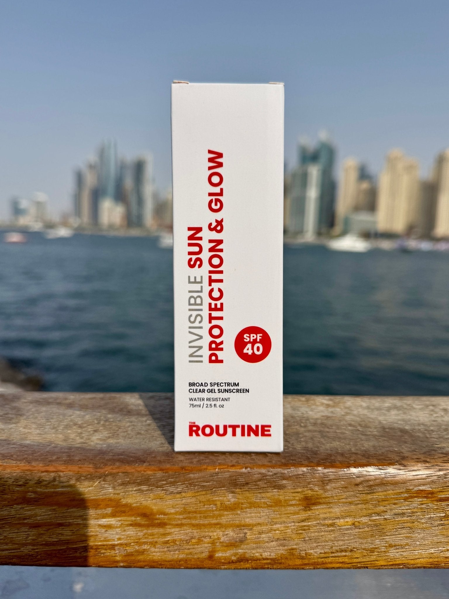 SPF 40 Invisible Sun Protection Gel - THE ROUTINE
