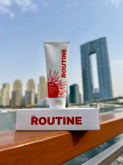SPF 40 Invisible Sun Protection Gel - THE ROUTINE