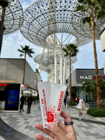 SPF 40 Invisible Sun Protection Gel - THE ROUTINE